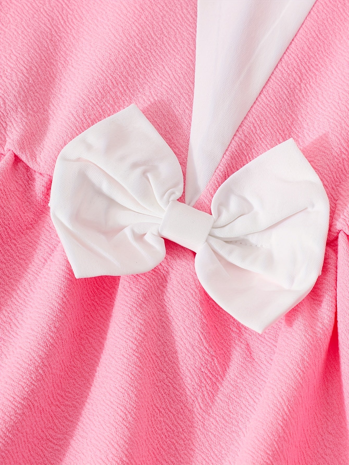 ' Fashionable Autumn Elegant Lapel Bow-Decorated Long-Sleeved Shirt And Straight Wide-Leg Trousers Two-Piece Set, for Outdoor