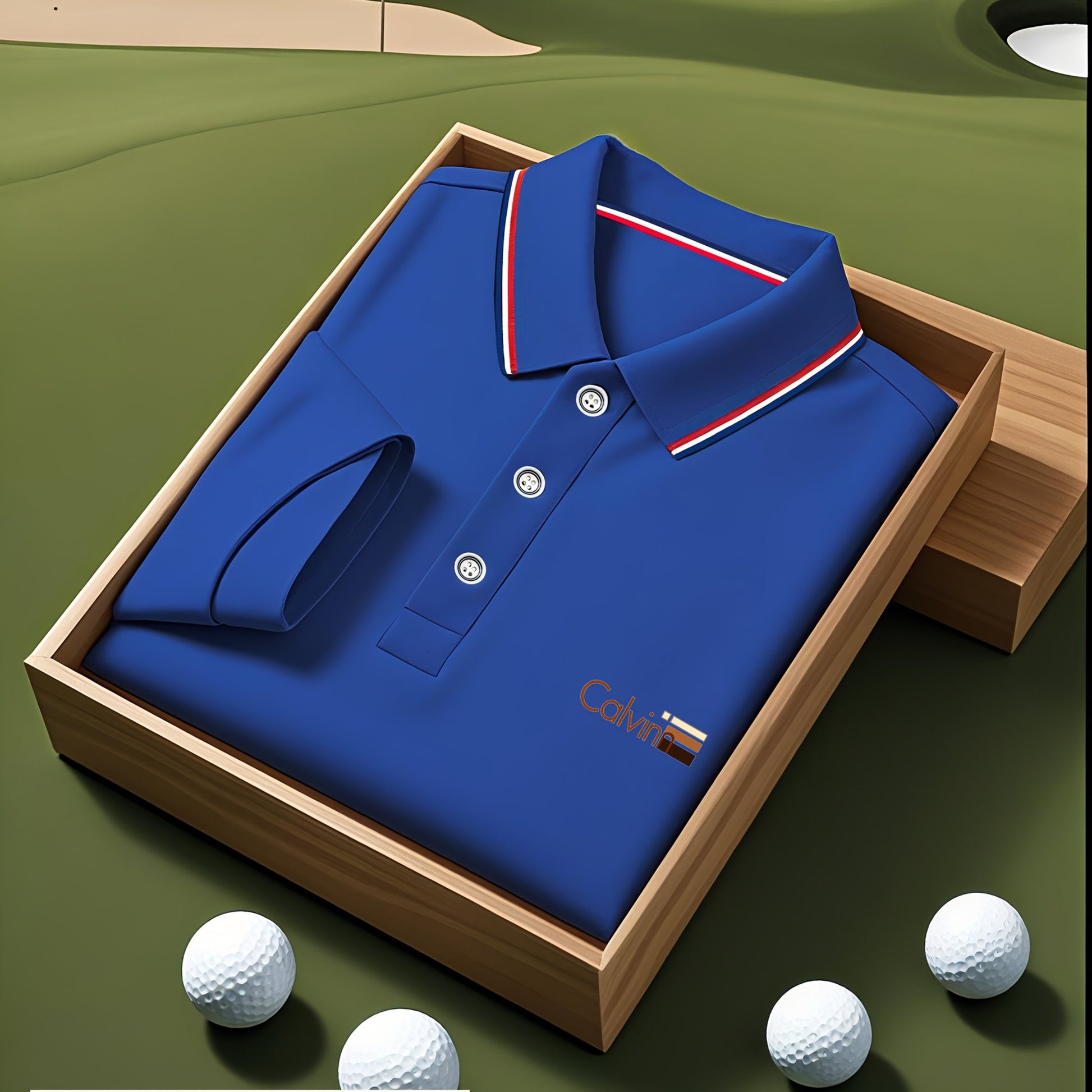 A Single-pc Men'S Polo Shirt with Letter Patterns, Golf Shirt, Breathable Fabric, Cool And Comfortable | Soft And Breathable, Striped Short-Sleeve T-Shirt with Button Details, Solid Color Casual, Regular Fit Multi-Color Set, - ayq