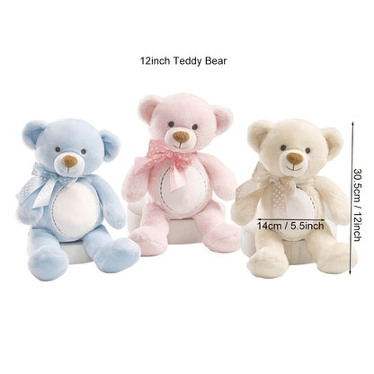 Genuine Cute Toy Teddy Bear Plush Doll, a Comforting for Preschoolers, 33CM