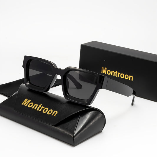 Vintage Square Frame Minimalist Polycarbonate Glasses