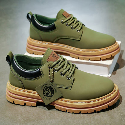 A Pair of Men'S Casual Sneakers, Trendy And Versatile Tennis Shoes, Outdoor Camping Footwear for Men - ayq