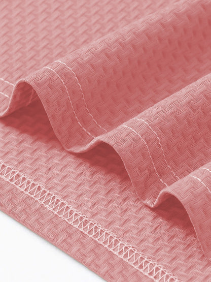 FS1128 Style Men'S Jacquard Polo Shirt with Unique Print Patterns, Casual Short Sleeves, Summer Fashion, Breathable Embossed Top, a Perfect Gift - ayq