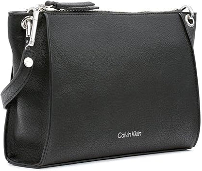 Calvin Klein Reyna Vegan Leather Crossbody Bag for Women