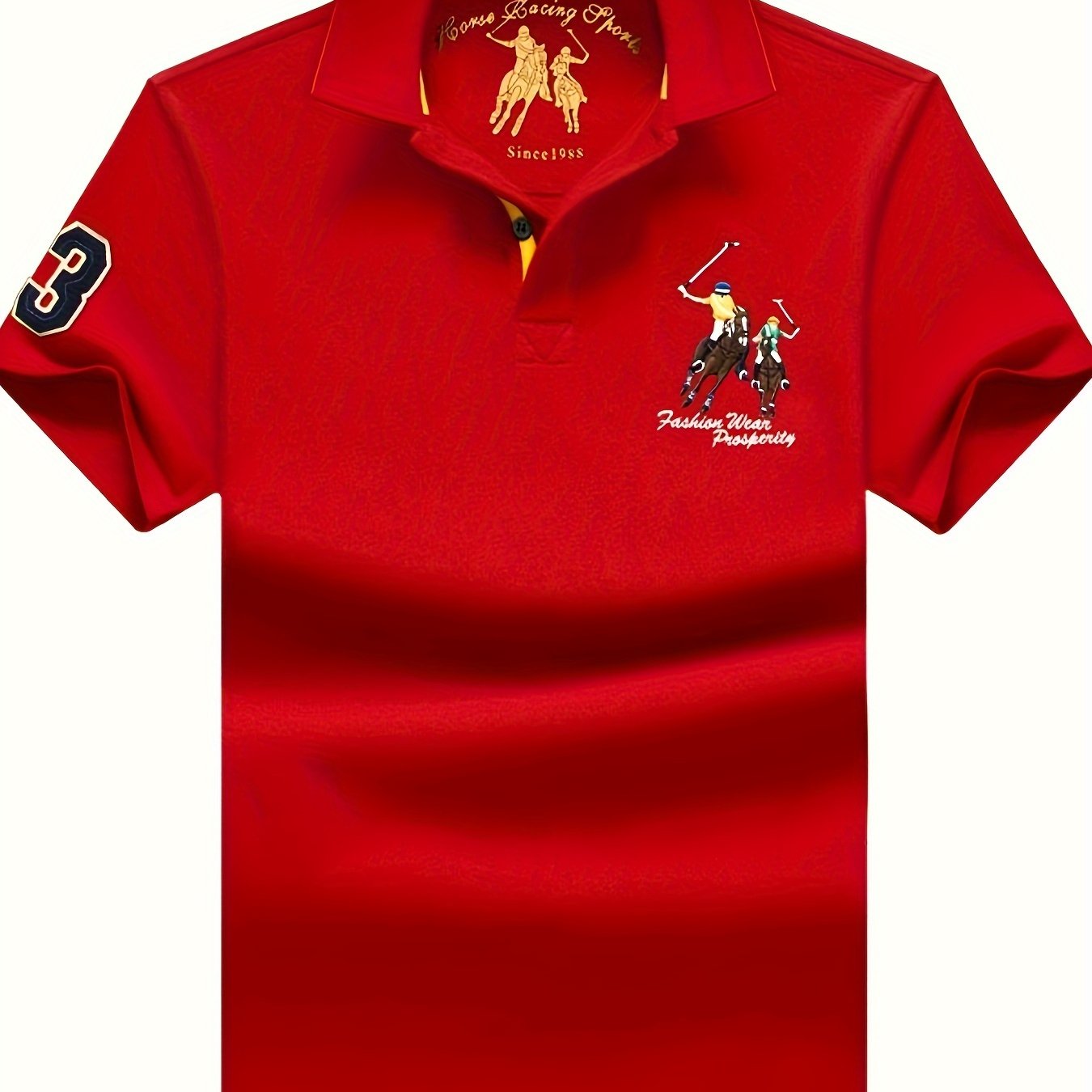 Men'S 95% Polo Shirt - ayq