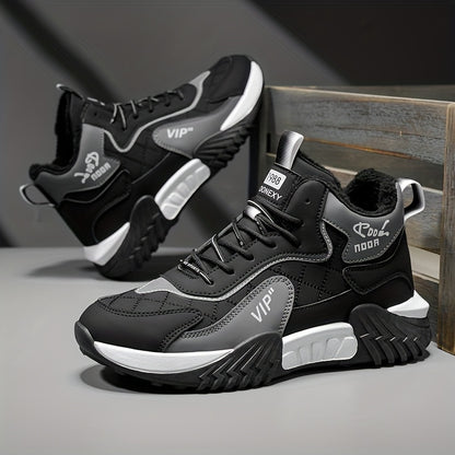 Men's Casual Sports Shoes Snow Boots with Lining Comfortable