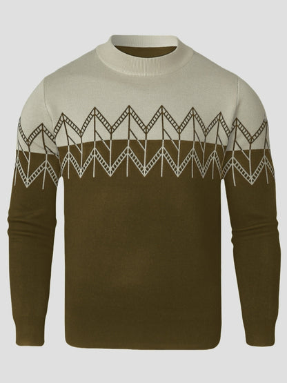 Men's Autumn/Winter Sweater, Men's Pullover Knit Sweater, Men's Winter Long Sleeve Sweater, Men's Winter Clothing, Men's Sweater, Christmas Sweater, Men's Christmas Sweater, Winter Men's Apparel, New Year's Apparel, Men's Aut