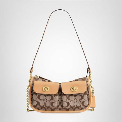 Coach Twin Turnlock Waverly Women's Shoulder Bag