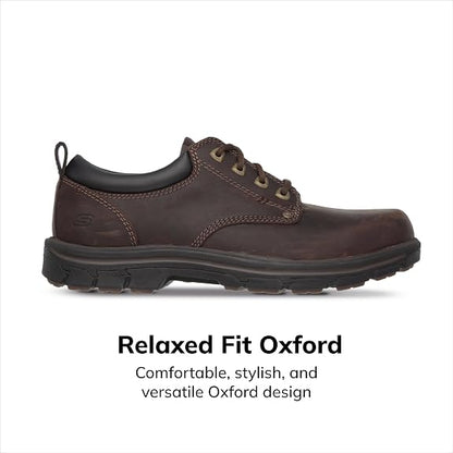 Skechers Men's Smooth Toe Oxford Dress Shoes