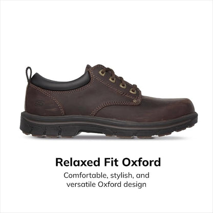 Skechers Men's Smooth Toe Oxford Dress Shoes