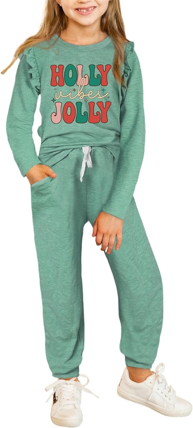Girls Fall 2-Piece Outfit Set Fashion Size 4-13