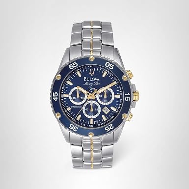 Bulova Marine Star Men's Two-Tone Stainless Steel Watch