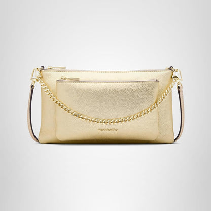 Michael Kors Jet Set Medium Pebbled Leather Convertible Bag