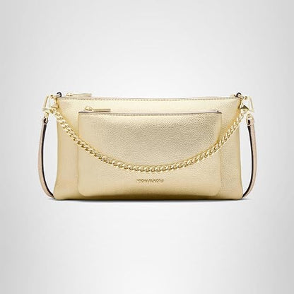 Michael Kors Jet Set Medium Pebbled Leather Convertible Bag