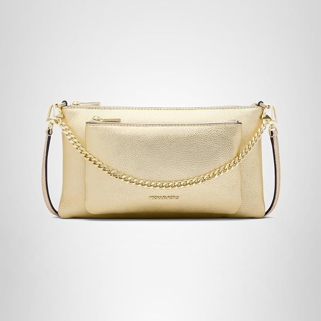 Michael Kors Jet Set Medium Pebbled Leather Convertible Bag
