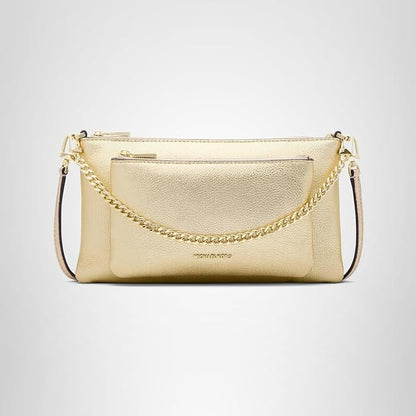 Michael Kors Jet Set Medium Pebbled Leather Convertible Bag