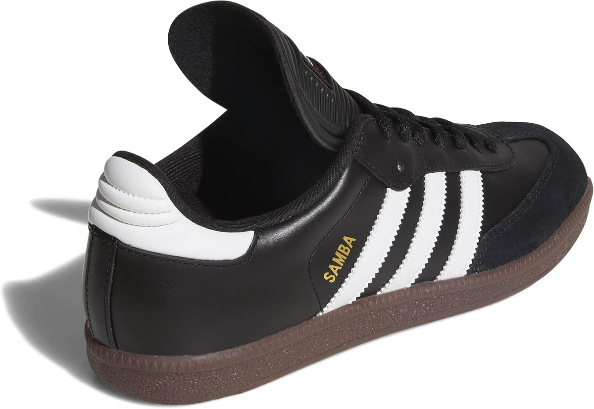 Men's Samba Classic Indoor Soccer Shoes Leather Upper