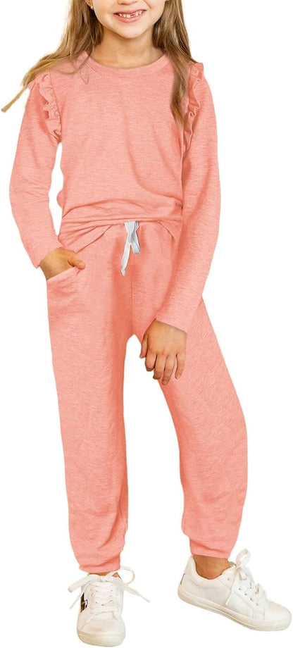 Girls Fall 2-Piece Outfit Set Fashion Size 4-13