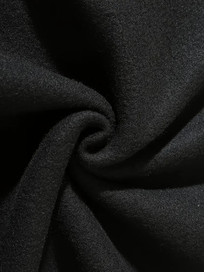 Women's Red Christmas Tree & Lettering Sweater - Cozy Winter Pullover with Round Neck Long Sleeve, Thickened Sweating-Reducing Blouse for Xmas Party Outfits, Family Gatherings (Machine Washable, Autumn/Winter Clothing)