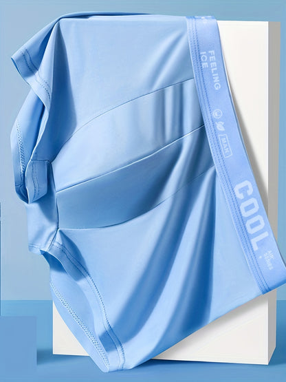 Men's Breathable Ultra-Thin Boxer Briefs, Stretchy & Lightweight