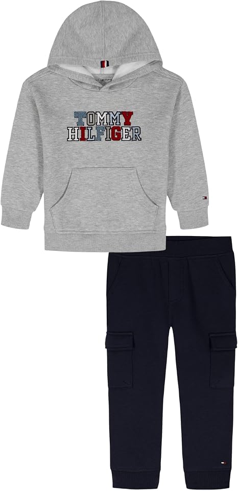 Boys' Fleece Sweatshirt and Joggers Set by Tommy Hilfiger