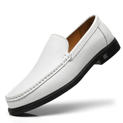 Men's Casual Slip-On Microfiber Loafers for Spring and Fall