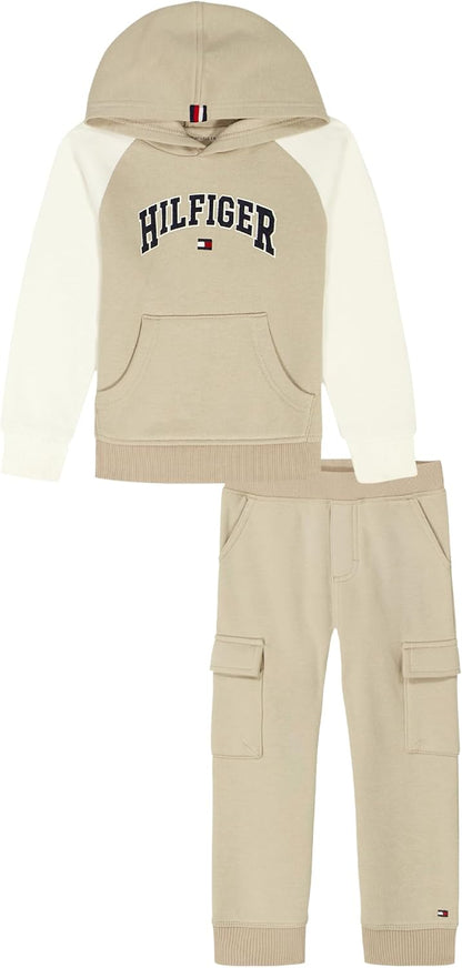 Boys' Fleece Sweatshirt and Joggers Set by Tommy Hilfiger