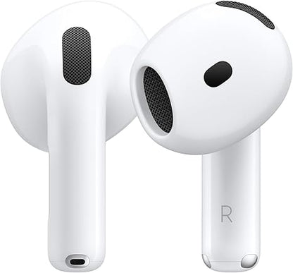 Apple AirPods 4 Wireless Earbuds with Spatial Audio & USB-C Case