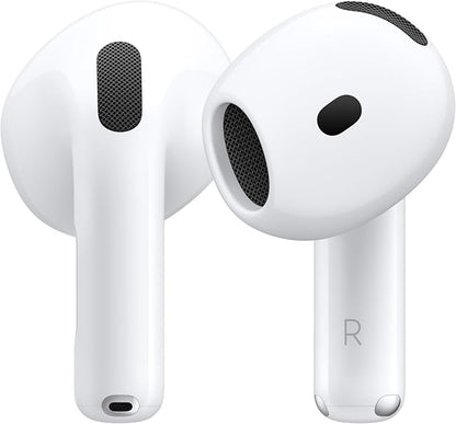 Apple AirPods 4 Wireless Earbuds with Spatial Audio & USB-C Case