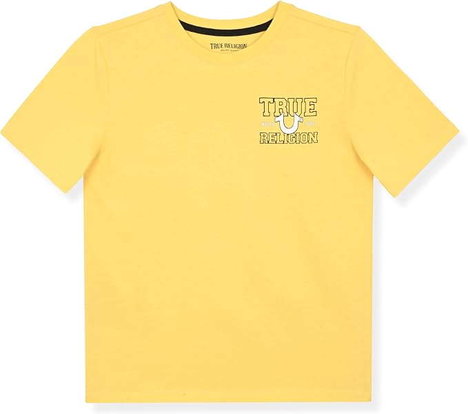 True Religion Boys Graphic Cotton Tee Shirt Stylish Casual