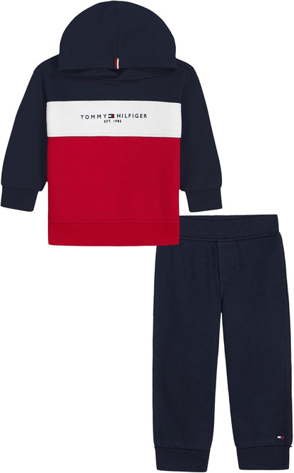 Boys' Fleece Sweatshirt and Joggers Set by Tommy Hilfiger