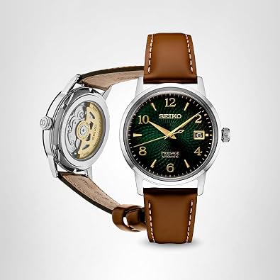 Seiko Presage Cocktail Time Men's Automatic Watch Green Dial