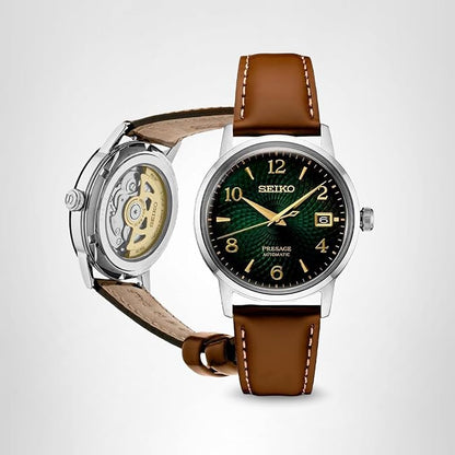 Seiko Presage Cocktail Time Men's Automatic Watch Green Dial