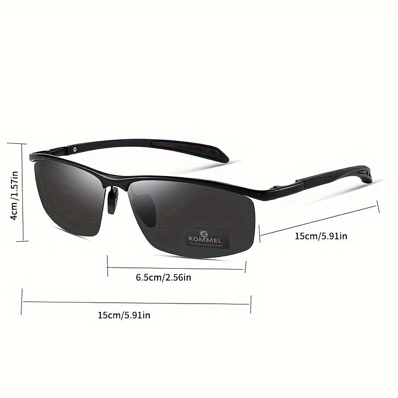 Men's Casual Polarized Sunglasses for Driving and Outdoor Use