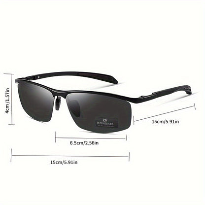 Men's Casual Polarized Sunglasses for Driving and Outdoor Use