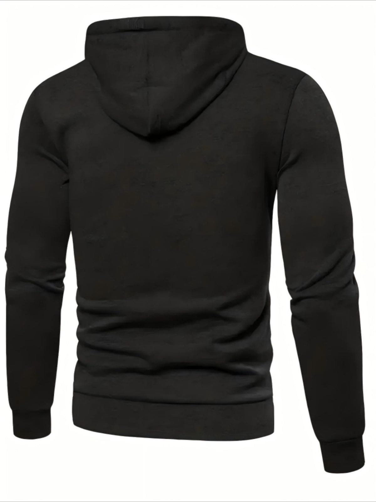 Men's Polyester Hoodie Zipper Sweatshirt for Fall Sportswear