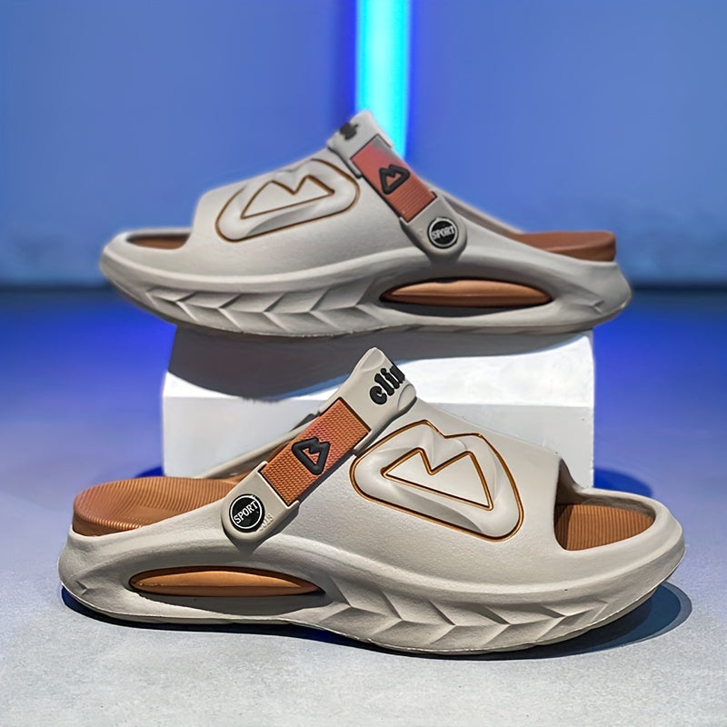 Men's Casual EVA Slip-On Height-Increasing Outdoor Slides