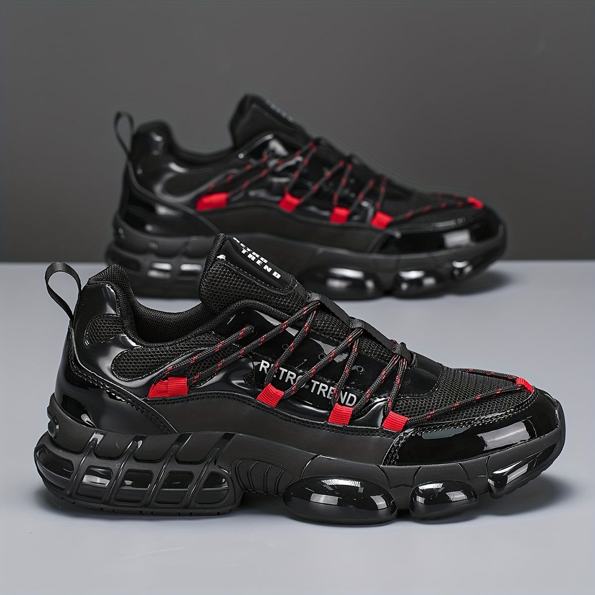 1207 Bestselling Men's Classic Plus-Size Ultra-Light Breathable Outdoor Hiking Cross-Country Training Couple's Casual Versatile Fashionable Comfortable Sports Road Running Shoes, Suitable for All Seasons, Ideal for Daily Wear - ayq
