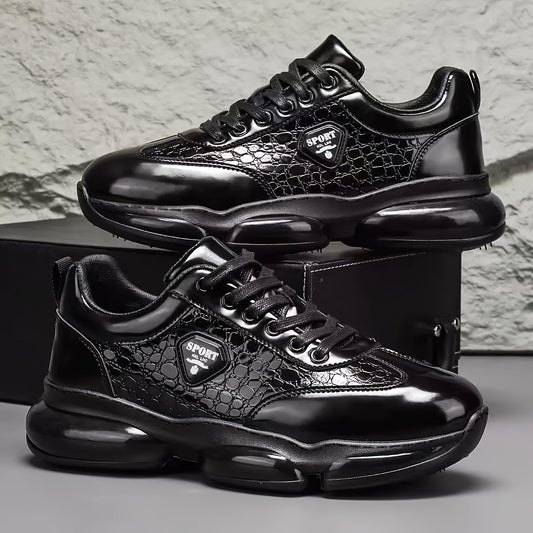 Men's Business Casual Shoes, Fashionable Men's Shoes, Glossy Shoes, Party Event Shoes, Wedding Trendy Shoes - ayq