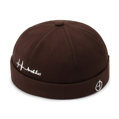Lightweight Black Korean Style Bucket Hat with Adjustable Buckle