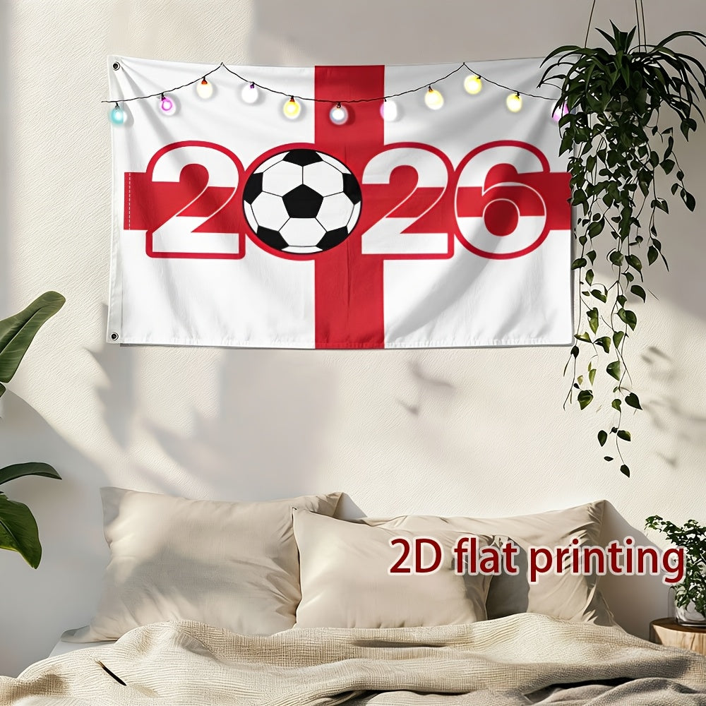 England Flag Cross Pattern 2026 Football Fan Support Flag