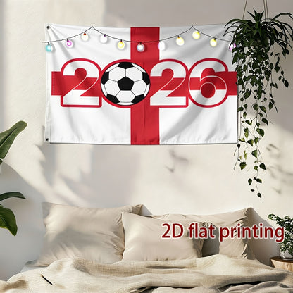 England Flag Cross Pattern 2026 Football Fan Support Flag