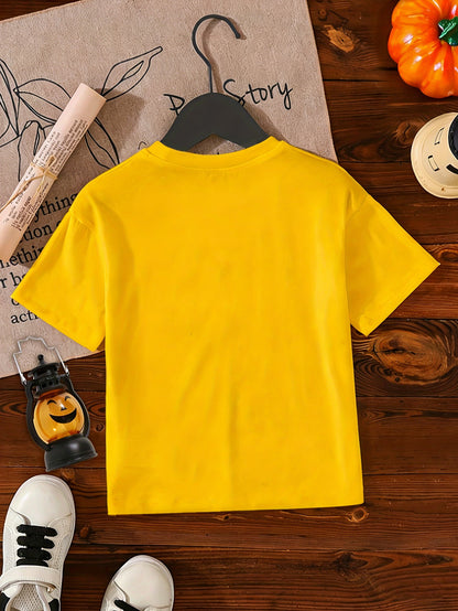 Girls' 10th Birthday Short Sleeve Cotton T-Shirt Casual Style