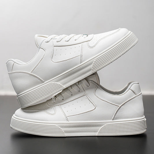 2color Men'S Fashionable Multifunctional Sports and Leisure Shoes | Anti-Slip, Durable, Breathable Fabric Lining, Black/White - Suitable for Indoor, Vacation, and Daily Wear - ayq