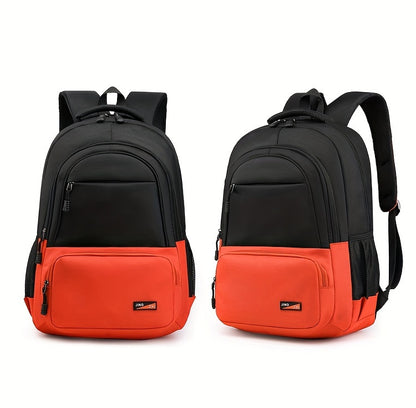 Durable Oxford Fabric Backpack - Spacious, Breathable, Adjustable Strap, Laptop Compartment, Ideal for Hiking, Camping, Travel, School  Work - High 46cm, Long 32cm, Thick 19cm, School Backpack   Adjustable Strap Backpack   D