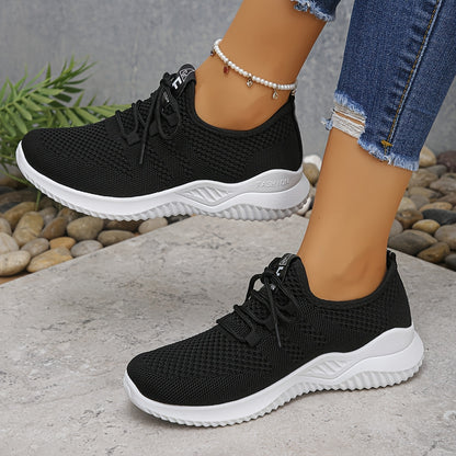 Women's Breathable Mesh Running Shoes Lightweight Wide Fit