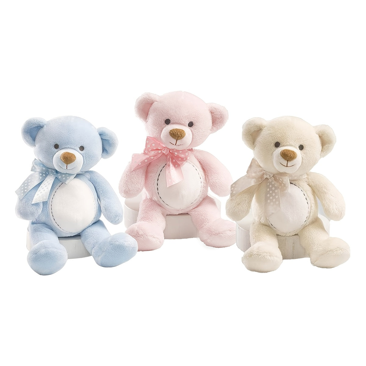 Genuine Cute Toy Teddy Bear Plush Doll, a Comforting for Preschoolers, 33CM