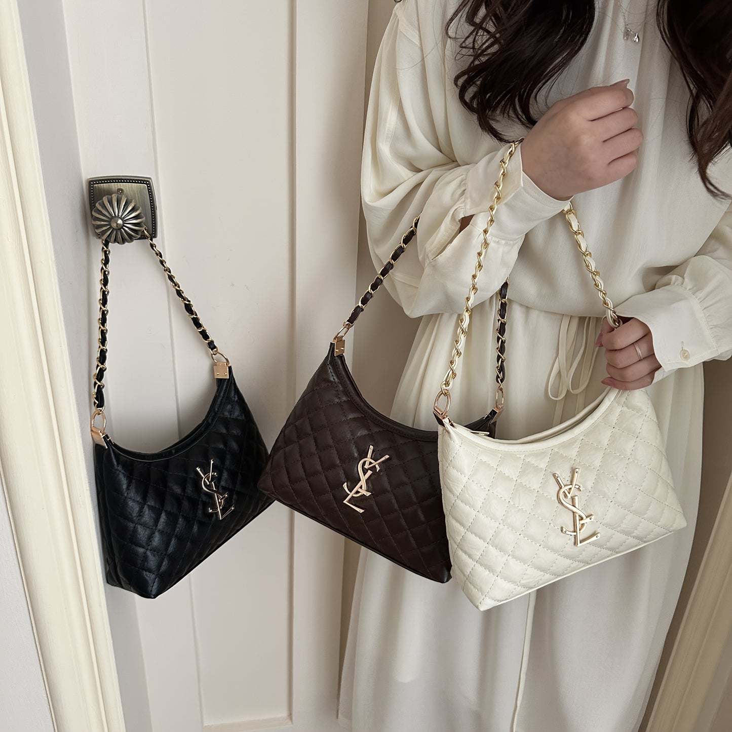 Vintage PU Women’s Embroidered Crossbody Bag with Adjustable Strap