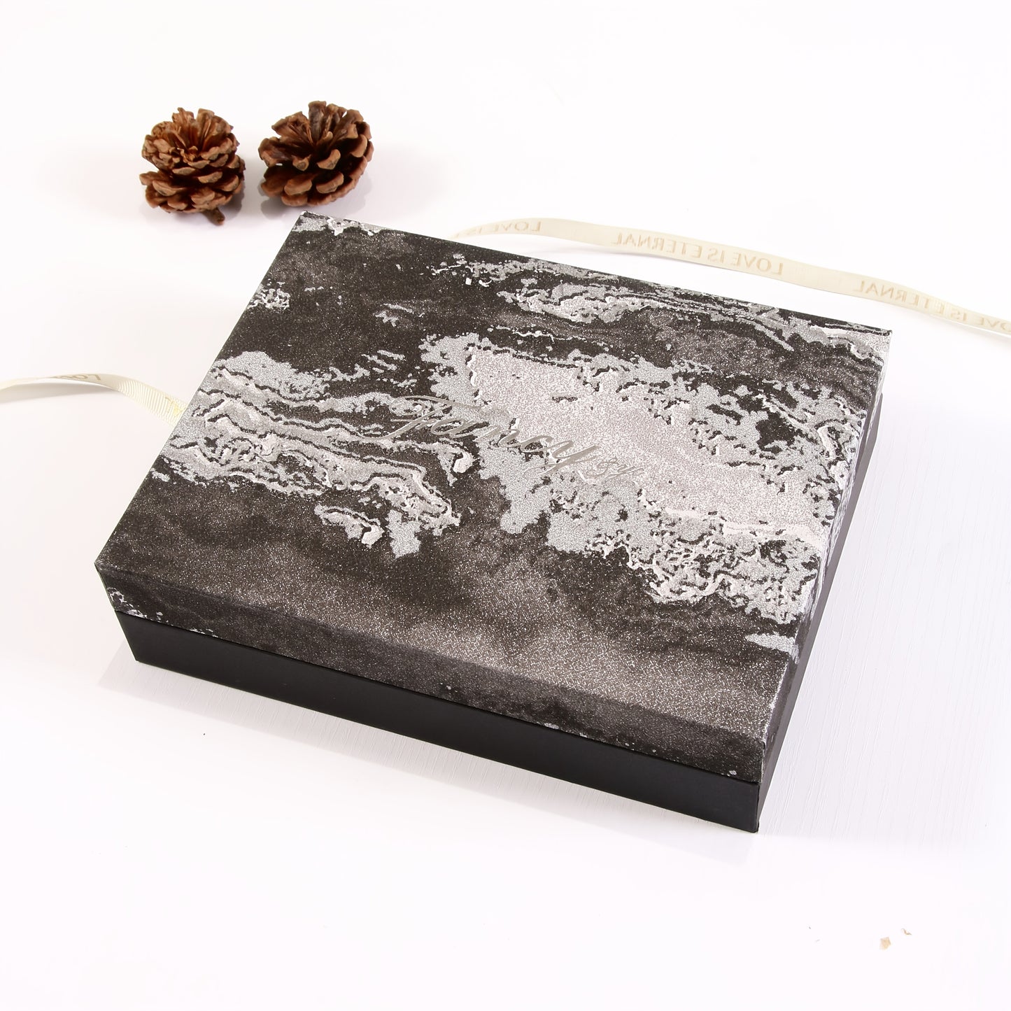 Christmas Gift Box Set of Six, Wallet + Watch + Bracelet + Keychain + Pen + Wooden Gift Box