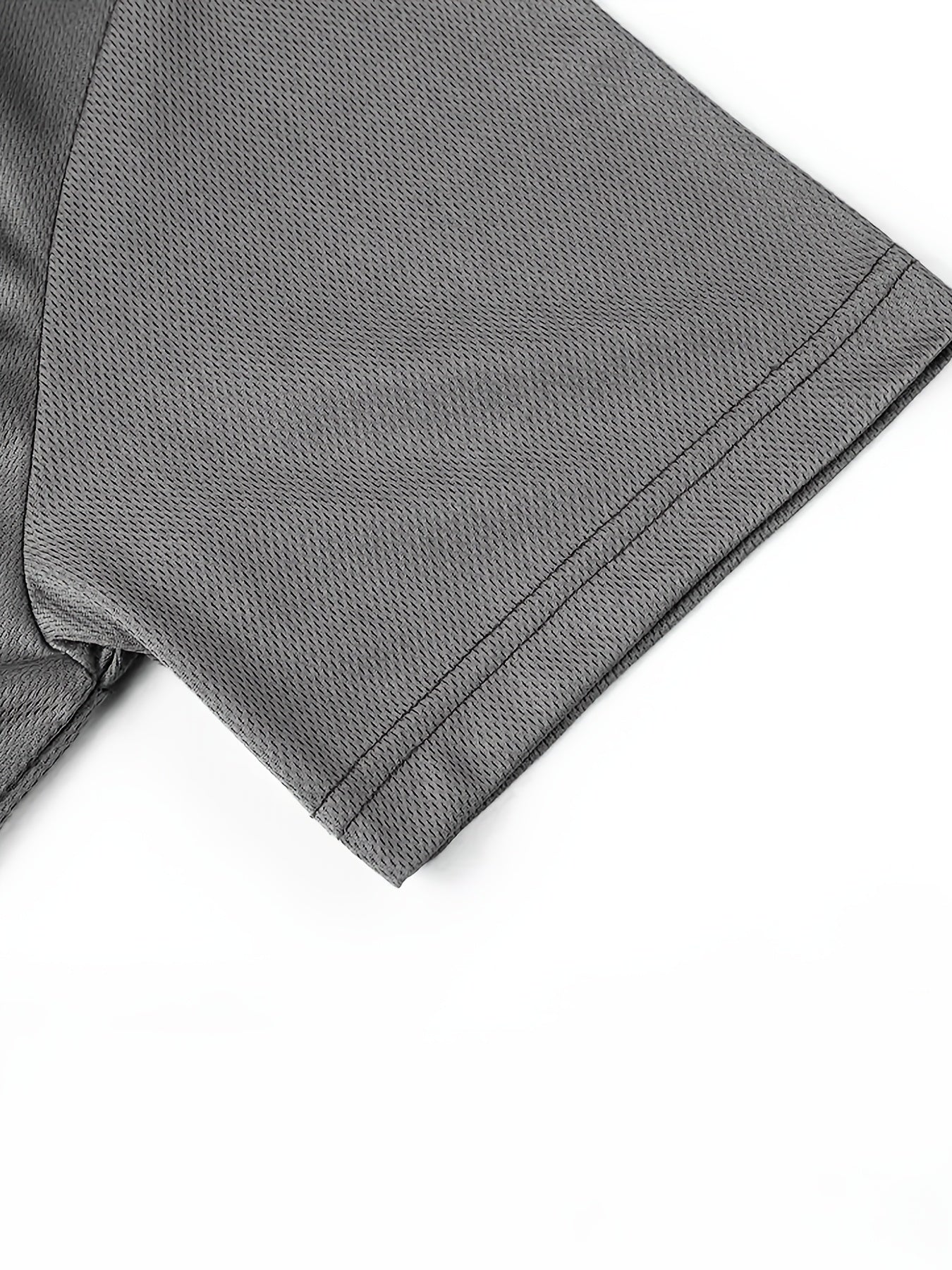 Brand New Short-Sleeve Polo with a Half Zipper, Quick-Drying And Breathable, a Stylish Casual Top - ayq