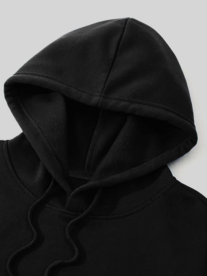 Men’s Portuguese Flag Casual Hoodie with Kangaroo Pocket